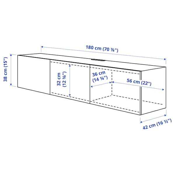 IKEA BESTÅ サイズ:全サイズ一覧と選び方ガイド 28 besta tv bench with doors white lappviken white 1026887 pe834619 s5