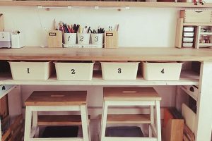 カウンター デスク ikea で作る！おしゃれな作業空間 & 収納アイデア