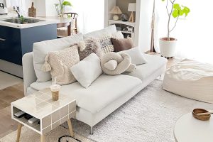 コーナー ロー ソファー ikea で作る快適空間！おしゃれなレイアウト実例集