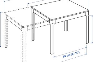 伸縮テーブルIKEA：おすすめサイズと選び方