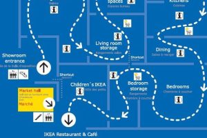 IKEA フロアマップ完全ガイド：店舗レイアウトを徹底解説！