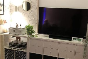 IKEAベンチテレビ台で快適リビング！おしゃれな活用術