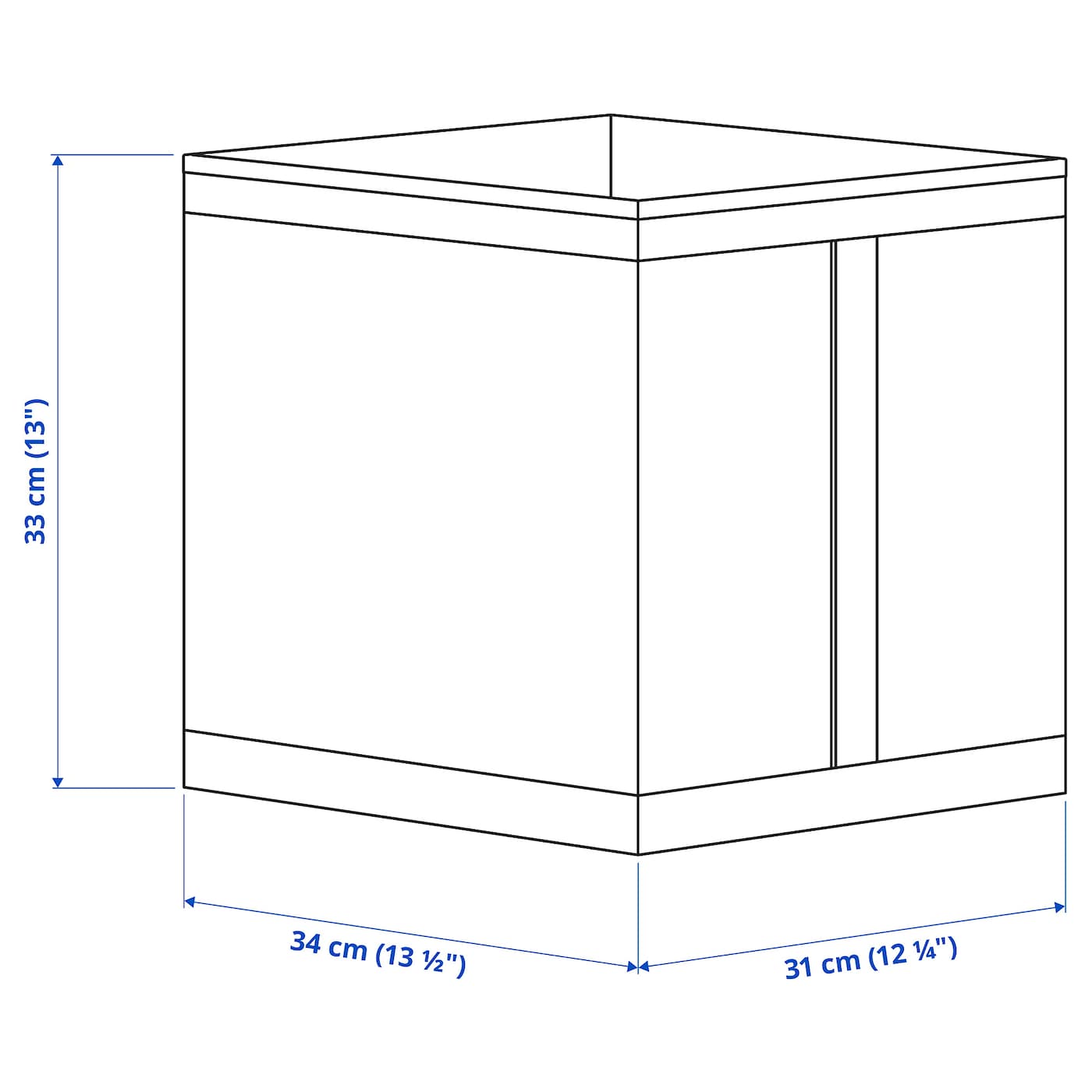 IKEA スクッブサイズ徹底解説!収納ケース選びの決定版 33 skubb box white 0938014 pe793911 s5