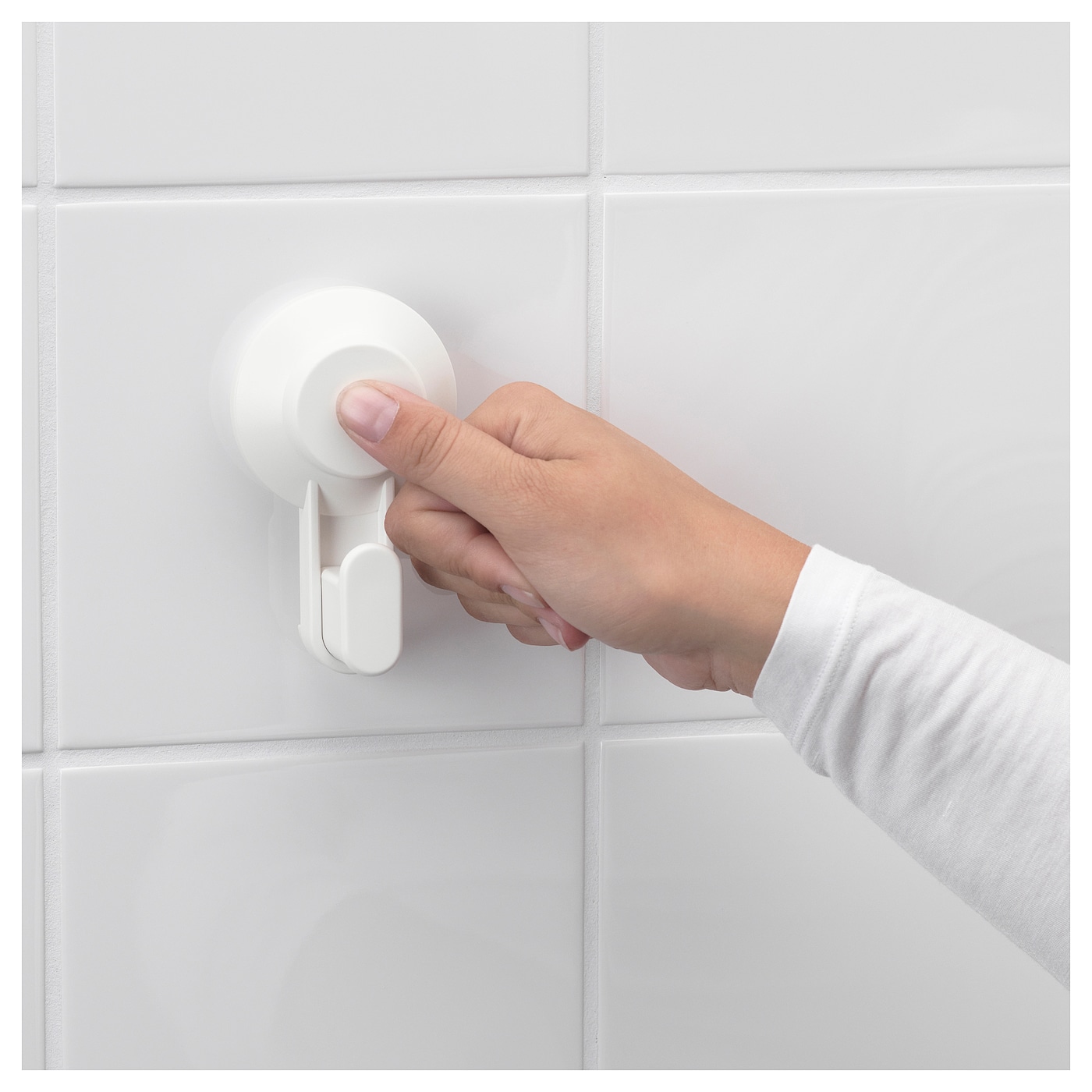 IKEA 吸盤 くっつかない?原因と対策を徹底解説! 21 tisken hook with suction cup white 0665049 pe712979 s5